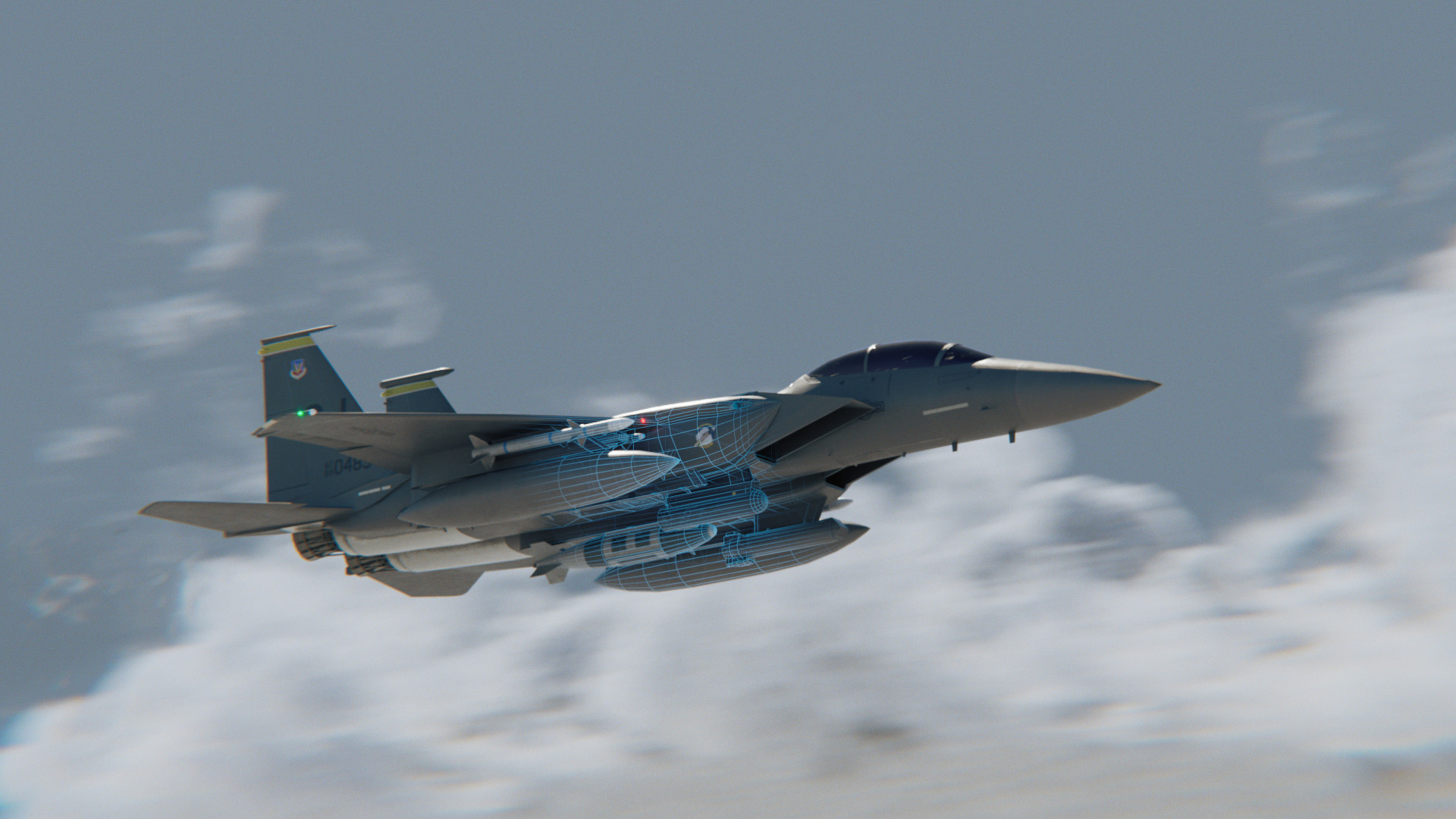 CGI F-15E
